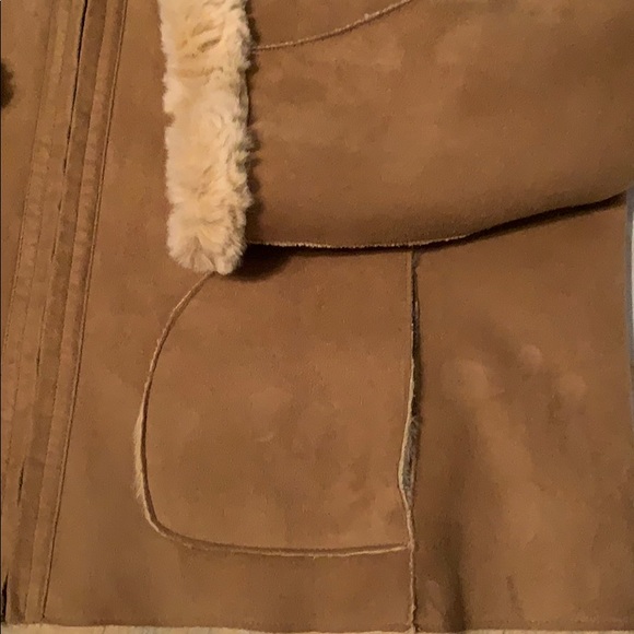 ⭐️ COLDWATER CREEK SUEDE/FAUX FUR JACKET - Picture 5 of 7